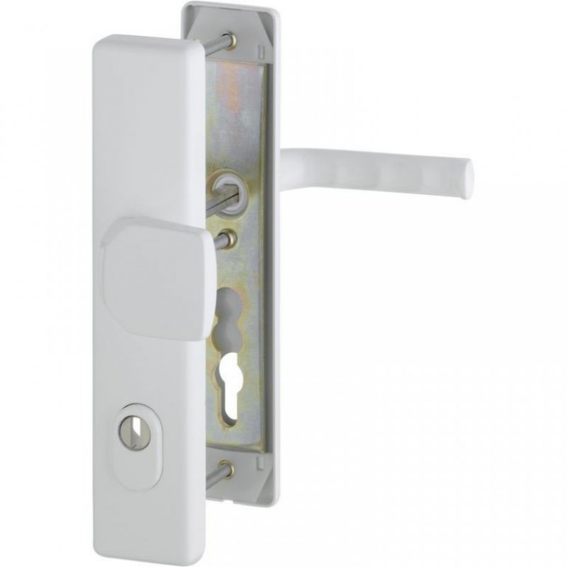 London klika-madlo, bílá