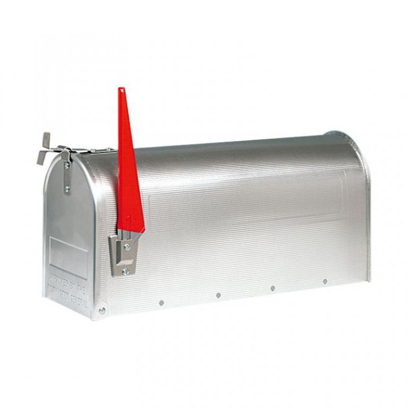 U. S. Mailbox stříbrný