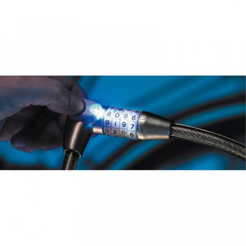 Kódový lankový cyklozámek BW 230 L