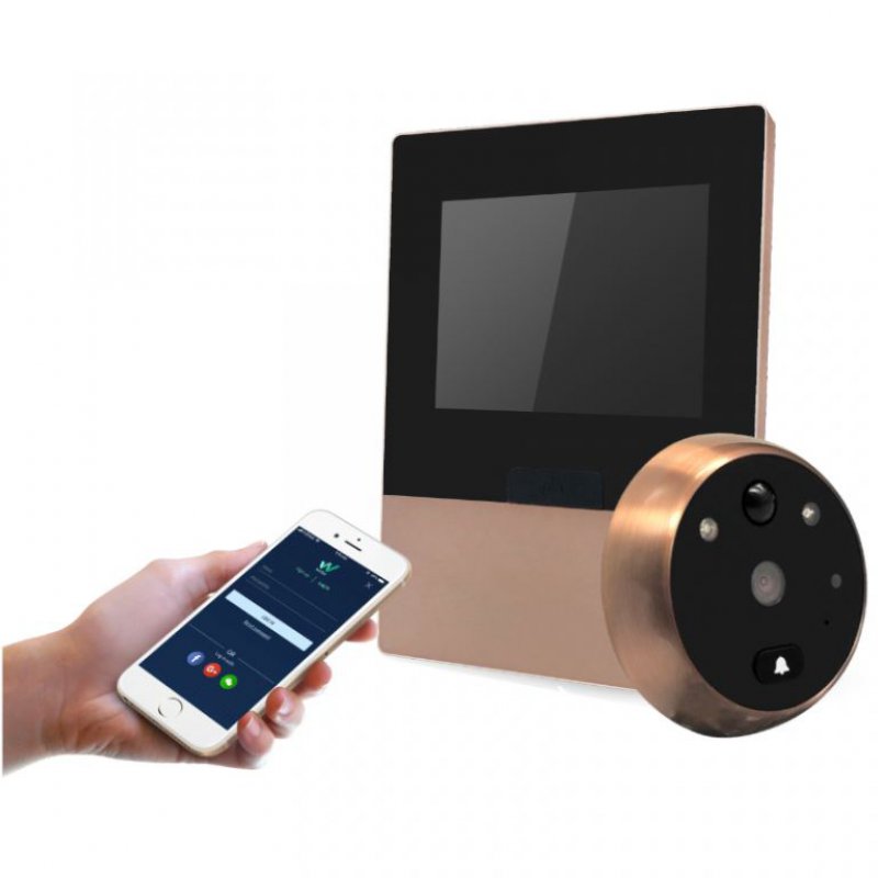 Videozvonek STAR W02 - bronzový