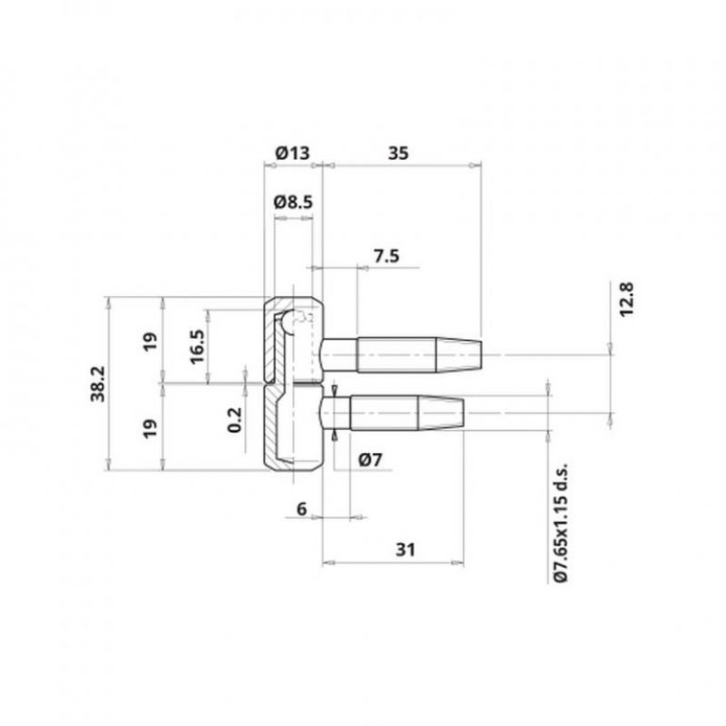 Závěs 030/13 - rozměry