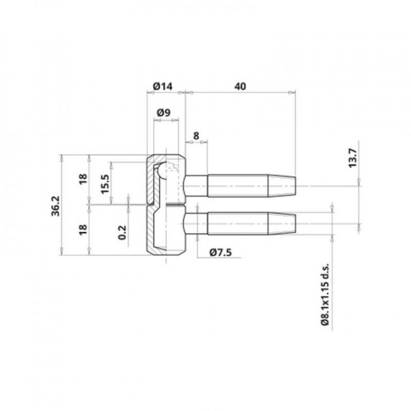 Závěs 030/14 - rozměry
