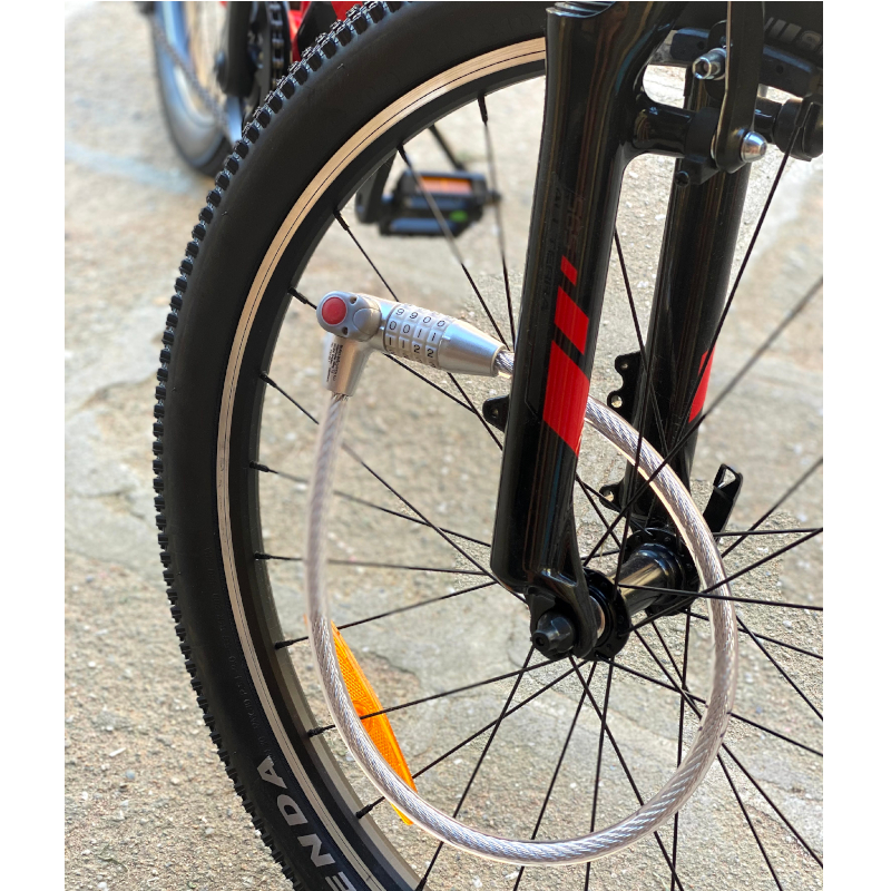 Kódový lankový cyklozámek BW 230 L