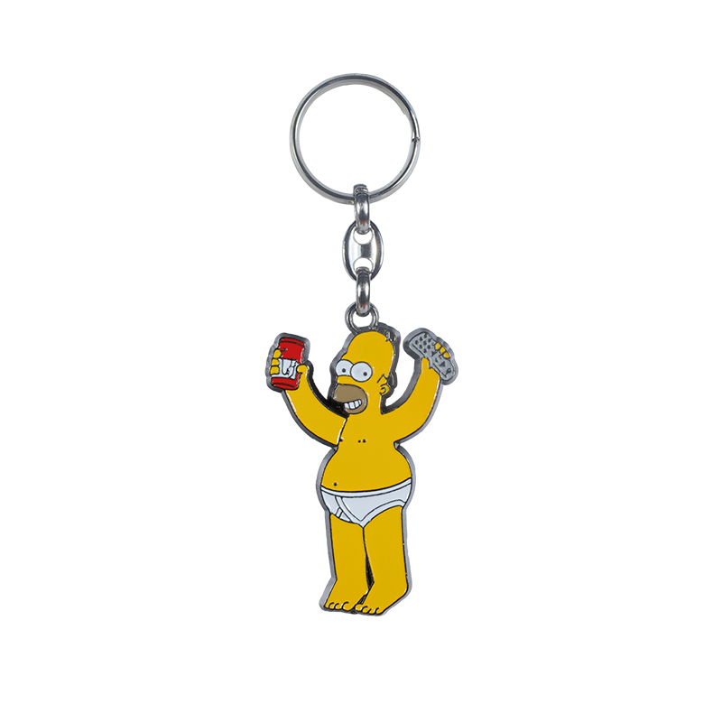 Homer s pivem a ovladačem