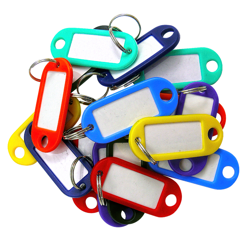 Plastová visačka s kroužkem