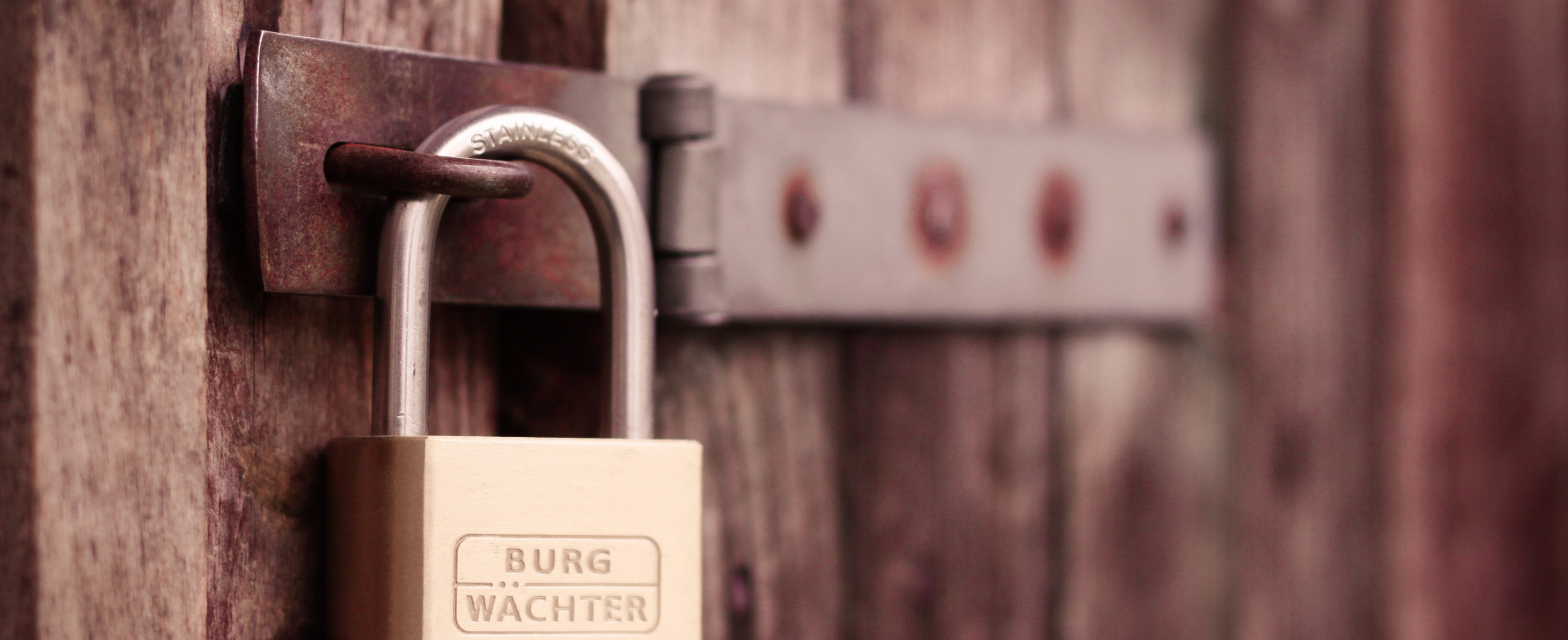 Burg Wächter visací zámek Profi závora